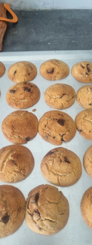 Cookies chocolat truffe sur Le Thor