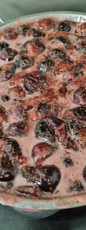 Figues confites truffees sur Le Thor