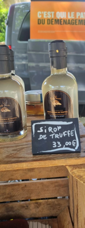 Sirop pour kir truffe sur Le Thor
