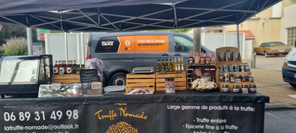 stand truffe nomade marches